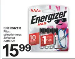 Brunet ENERGIZER Piles sélectionnées offer