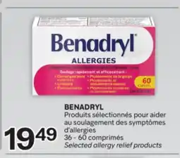 Brunet BENADRYL allergy relief products offer