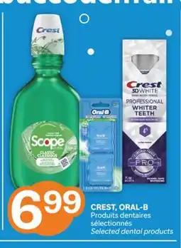 Brunet CREST, ORAL-B Produits sélectionnés offer