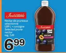 Brunet IRRÉSISTIBLE Nectar de pruneaux sélectionné offer