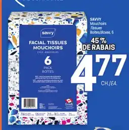 Uniprix SAVVY Mouchoirs/Tissues offer