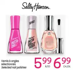 Uniprix Sally Hansen Vernis à ongles sélectionnés / Selected nail polishes offer