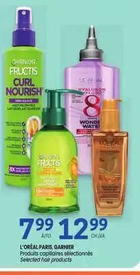 Uniprix L'ORÉAL PARIS, GARNIER Produits capillaires sélectionnés / Selected hair products offer