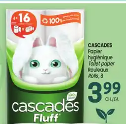 Uniprix CASCADES Papier hygiénique / Toilet paper offer