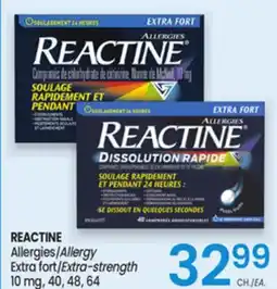 Uniprix REACTINE Allergies/Allergy Extra fort/Extra-strength 10 mg offer