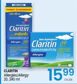 Uniprix CLARITIN Allergies/Allergy offer