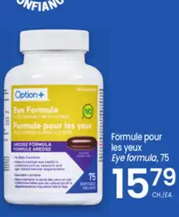 Uniprix Option+ Formule pour les yeux / Eye formula offer
