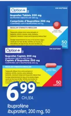 Uniprix OPTION+ Ibuprofène / Ibuprofen 200 mg offer