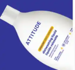 Uniprix ATTITUDE Détergents liquides pour vaisselle sélectionnés/Selected dishwashing liquids offer
