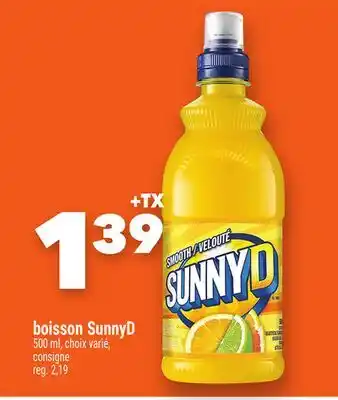 Marche Ami Boisson SunnyD offer