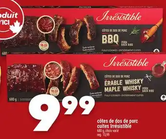 Marche Ami Côtes de dos de porc cuites Irrésistible offer