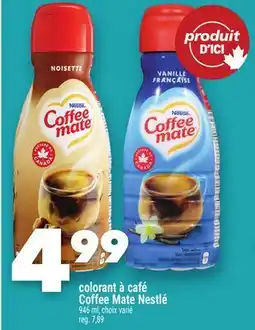 Marche Ami Colorant à café CoffeeMate Nestlé offer