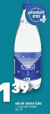 Marche Ami eau de source Eska offer