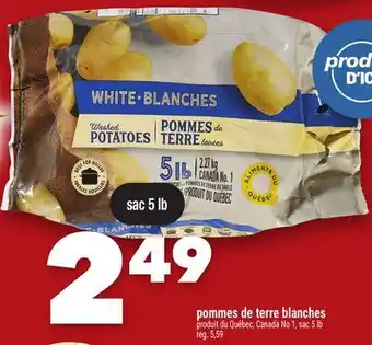 Marche Ami Pommes de terre blanches offer