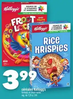 Marche Ami Céréales Kellogg's offer