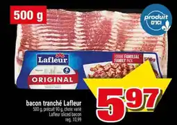 Super C bacon tranché Lafleur offer