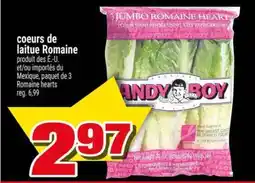 Super C cœurs de laitue romaine offer