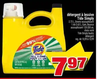Super C TIDE Simply offer