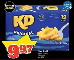 Super C DÎNER KRAFT offer