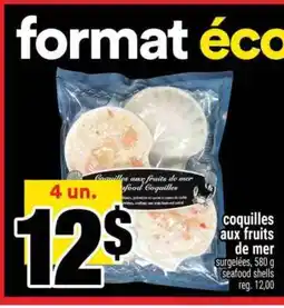 Super C COQUILLES AUX FRUITS DE MER offer