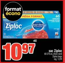 Super C sac Ziploc offer