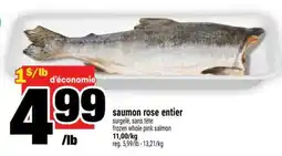 Super C saumon rose entier offer
