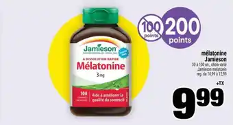 Super C mélatonine Jamieson offer