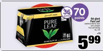 Super C THÉ GLACÉ PURE LEAF offer