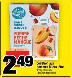 Super C COLLATION AUX POMMES MIEUX-ÊTRE offer