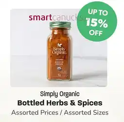 Blush Lane Organics Simply Organic Bottled Herbs & Spices offer