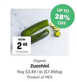 Blush Lane Organics Zucchini offer