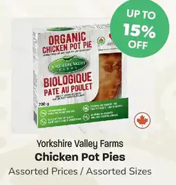 Blush Lane Organics Yorkshire Valley Farms Chicken Pot Pies offer
