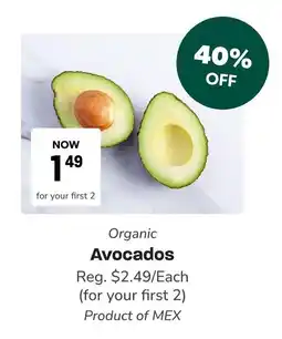Blush Lane Organics Avocados offer