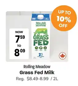 Blush Lane Organics Rolling meadow grass fed milk offer