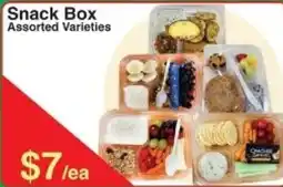 Fresh Market Foods Snack Box Assorted Varieties offer