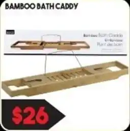 Fresh Market Foods Bamboo bath caddy offer