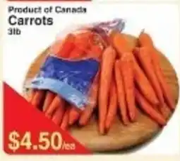Fresh Market Foods Carrots offer