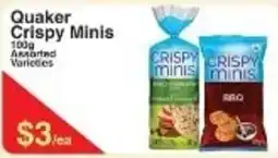 Fresh Market Foods Quaker Crispy Minis offer