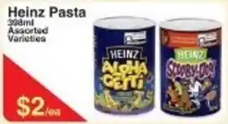 Fresh Market Foods Heinz Pasta offer