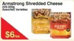Fresh Market Foods Armstrong Shredded Cheese offer