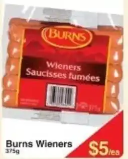 Fresh Market Foods Burns Wieners offer