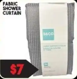 Fresh Market Foods Fabric shower curtain offer