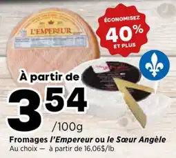 Val-Mont Fromages l'Empereur ou le Sœur Angèle offer