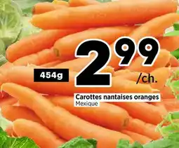 Val-Mont Carottes nantaises oranges Mexique offer