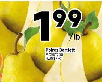 Val-Mont Poires Bartlett Argentine offer