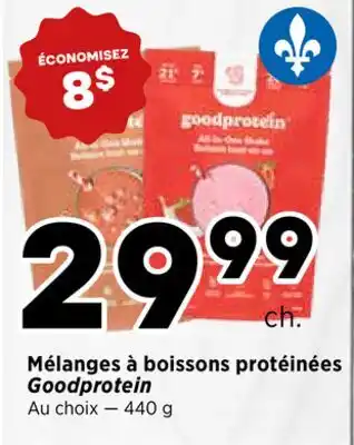 Val-Mont Mélanges à boissons protéinées Goodprotein offer