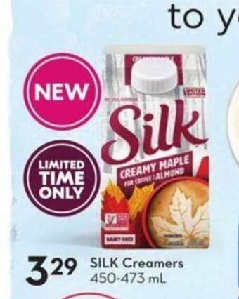 Safeway Silk Creamers offer