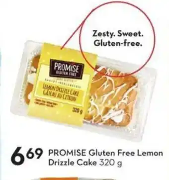 Safeway PROMISE Gluten Free Lemon Drizzle Cake offer
