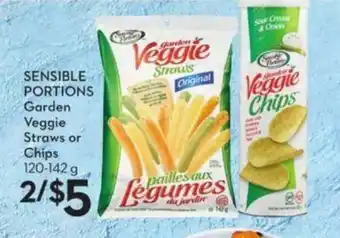 Safeway Sensible Portions Garden Veggoe Straws Or Chips offer