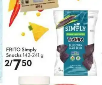 Safeway FRITO Simply Snacks offer